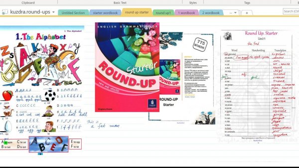 2. Round Up. Starter. Unit 1.Words