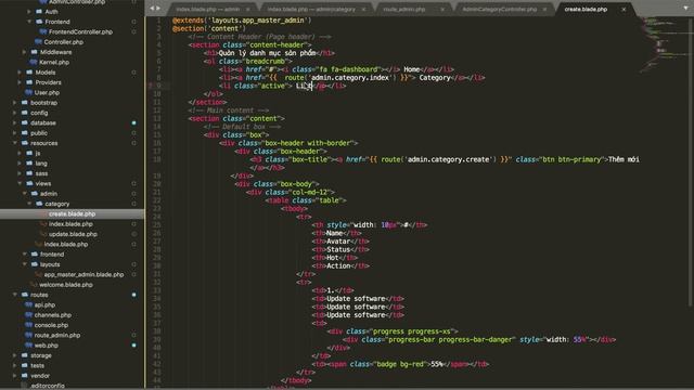 [Seri] - Website đồng hồ - Tạo view index và form category смотреть онлайн