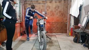 Мото-новичек челлендж 3. Завести китайский мотоцикл с кик-стартера