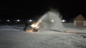 Уборка снега HUTER SGC 8100C