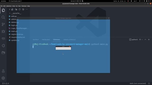 Python Password Manager with Tkinter смотреть онлайн