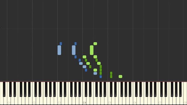 Title Screen - Duck Hunt (Piano sheet music/MIDI) (Synthesia) смотреть онлайн