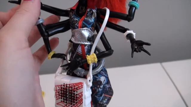 Monster High Wydowna Spider I Heart Fashion Doll Review смотреть онлайн