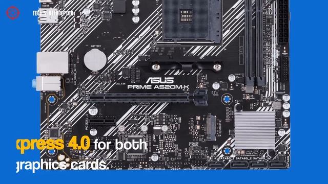 ASUS PRIME A520M-K - Entry Level A520 Motherboard - First View