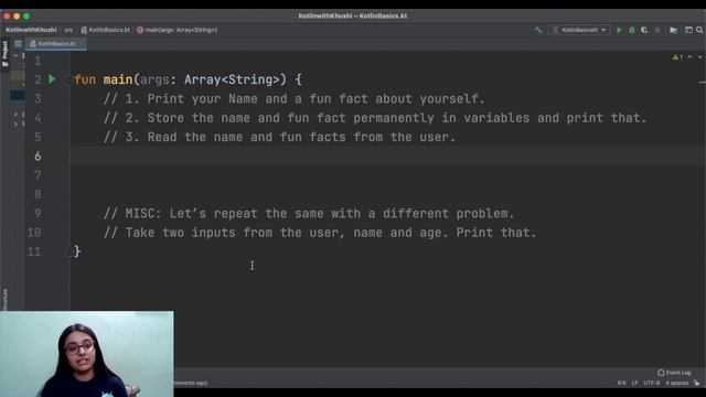 Kotlin Basics with Khushi - Take user inputs! смотреть онлайн