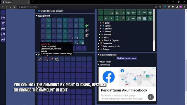 Terrasavr+ | New and Improved Terraria Inventory Editor! смотреть онлайн