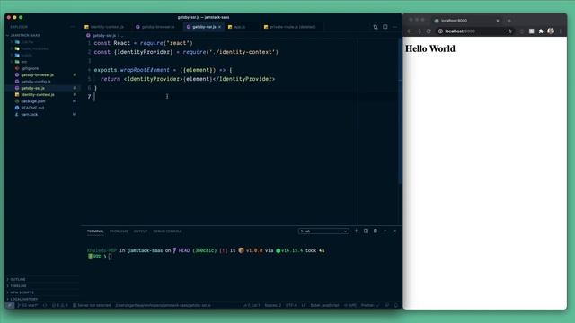 Gatsby Project - Restrict Access To Routes - Netlify Identity Tutorial E -2 | Khaled Garbaya смотреть онлайн