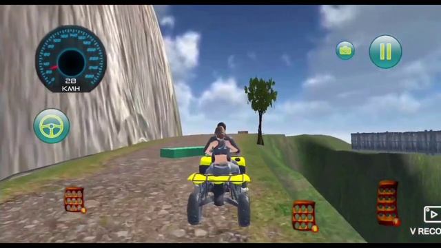 Quad Bike Games and level - 3 COM Offroad games mania Bike Games Gameplay. смотреть онлайн