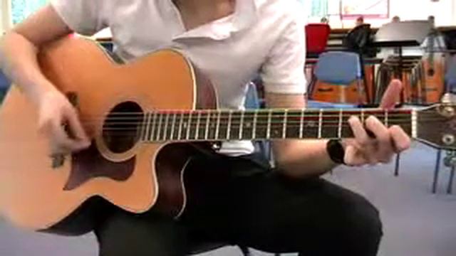 Numb: Guitar Chords on every beat смотреть онлайн