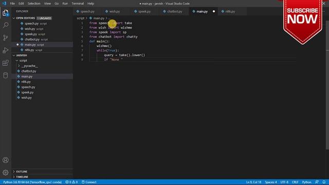 CREATING OWN JARVIS | PART 2 | PYTHON | PULKIT.PY смотреть онлайн