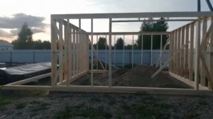 Обзор строительства гаража 6х8