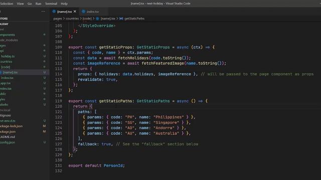 NextJS Country Holidays App смотреть онлайн
