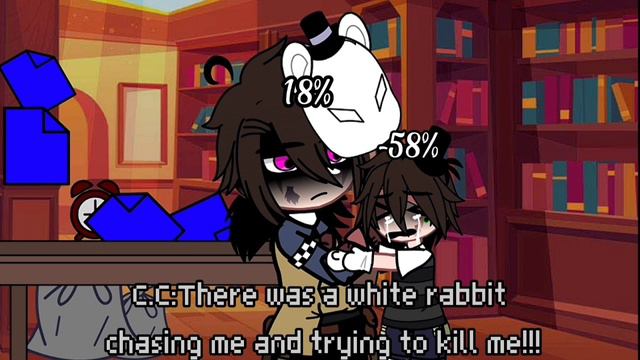 || Anger percentage || Meme || C.C& Michael+Vanny || My AU || смотреть онлайн