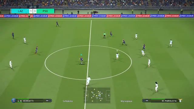 Script in PES 2018. Game playing for the weak opponent/team 3 смотреть онлайн