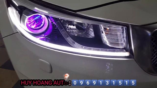 Kia sedona 2016 nâng cấp ánh sáng bi led x và săm mí. смотреть онлайн