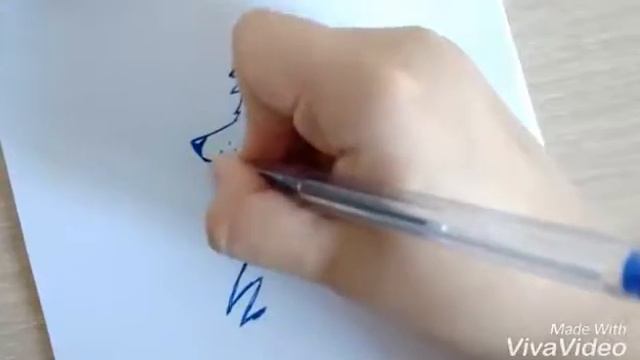Рисуем волка// Draw a wolf смотреть онлайн