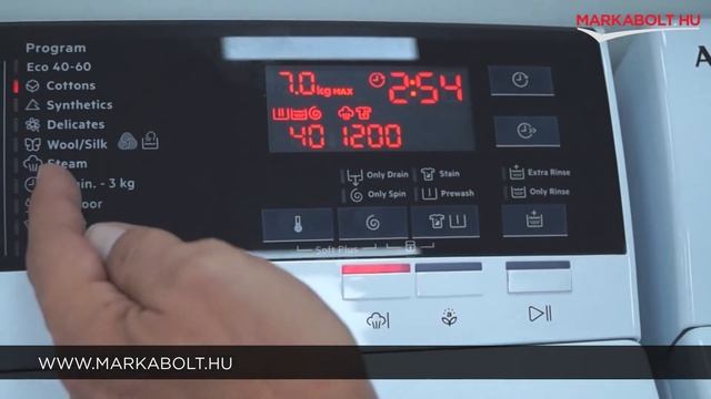 AEG LTN7E272E Felültöltős Mosógép – Márkabolt.hu