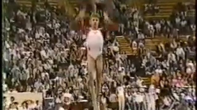 Betty Okino - 1991 International Mixed Pairs - Balance Beam смотреть онлайн
