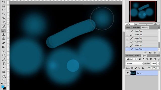 Adobe Photoshop – Кисть, карандаш, ластик смотреть онлайн