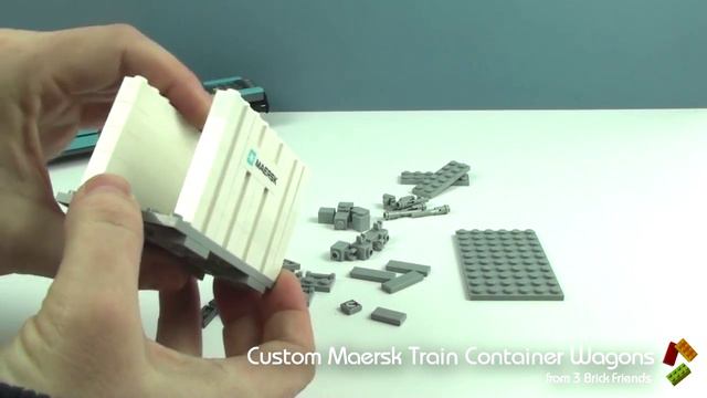 Tutorial - Custom Lego Maersk Train Containers