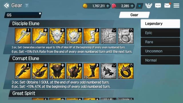 Elune Guide - Equipment, Sets, And Substats