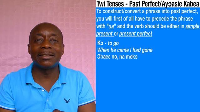 Twi Tenses | Past Perfect |Ayɔasie Kabea | Learn Twi with Opoku смотреть онлайн