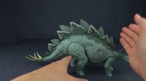 Mattel Jurassic World: Мир Юрского Периода, фигурки динозавров - Стегозавр и Карнотавр
