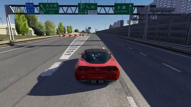 Chevrolet Corvette C6 Zr1 Assetto corsa Shutoko Traffic смотреть онлайн