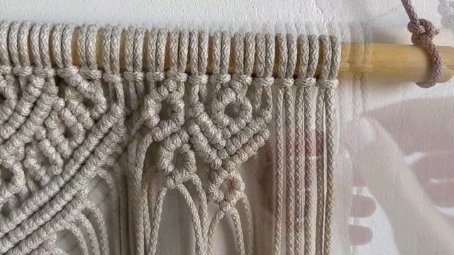 DIY Macrame Wall Hanging Shelf Tutorial │ How To Make a Macrame Shelf │ Home Decoration смотреть онлайн