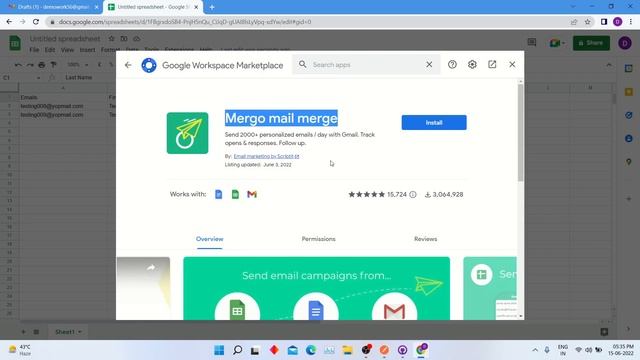 How To Send Bulk Emails in Gmail 2022 | Mergo Mail Merge смотреть онлайн
