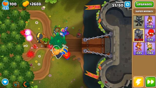 Bloons TD6 - Dark Castle - Magic Only смотреть онлайн