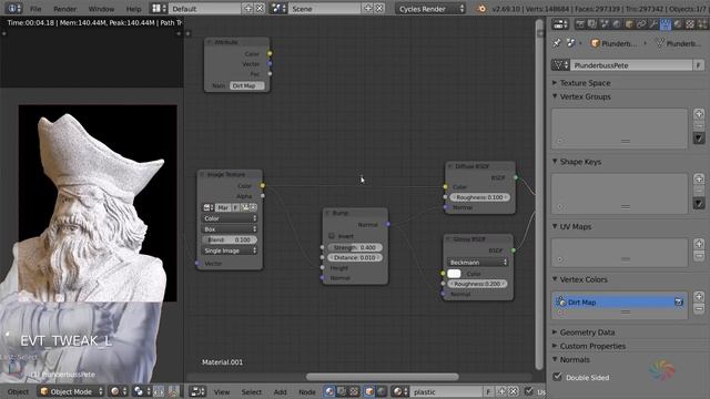 Blender Tutorial: Quickly Add Dirt to Crevices смотреть онлайн