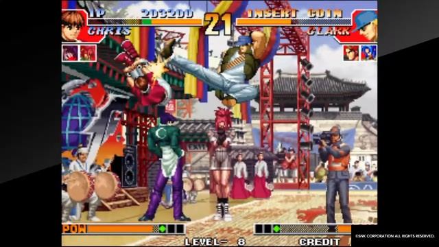 ACA NEOGEO THE KING OF FIGHTERS '97_ Orochi Iori ,Orochi leona, Orochi Cris (Level 8) смотреть онлайн