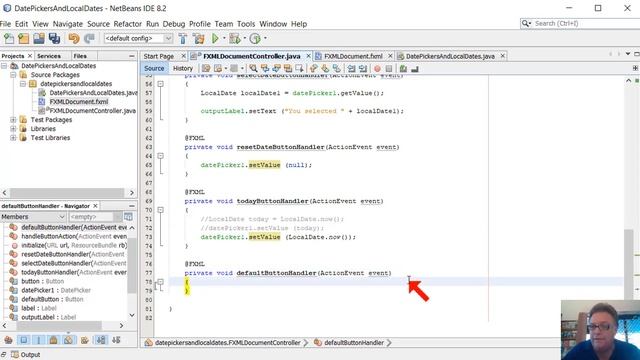 Java, NetBeans, SceneBuilder - DatePickers and LocalDates смотреть онлайн