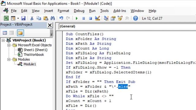 How To Count Files In A Certain Folder Or Directory From Excel смотреть онлайн