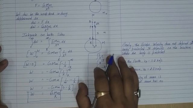 Escape Velocity | Chapter 8 | Gravitation | Class 11 Physics смотреть онлайн