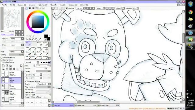 Five Nights at Freddy's Speedpaint смотреть онлайн