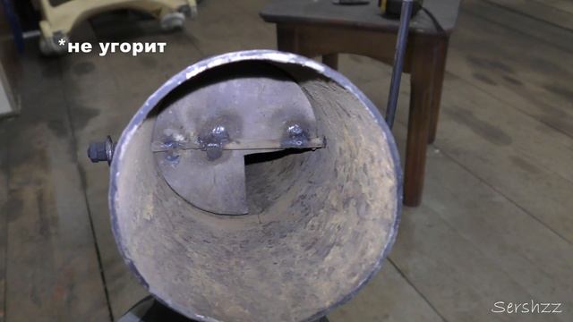 Печь длительного горения своими руками | Простая конструкция | Как топить? смотреть онлайн