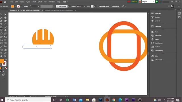 Civil Engineering Logo Design in adobe Illustrator. Construction Logo. смотреть онлайн
