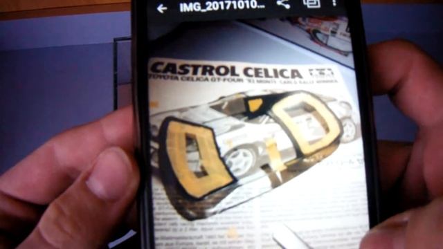 #3 Обзор готовой модели TOYOTA CELICA.