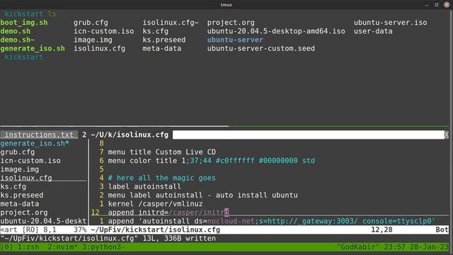 Ubuntu 20.04 auto installation(Part I) смотреть онлайн