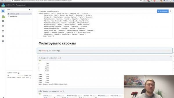 Забудь Excel. Привет Pandas! Базовые функций, read_csv, describe, columns, info, filter.