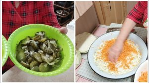 Приготовила обед.// Солила капусту на зиму " КЛАССИЧЕСКИМ способом".