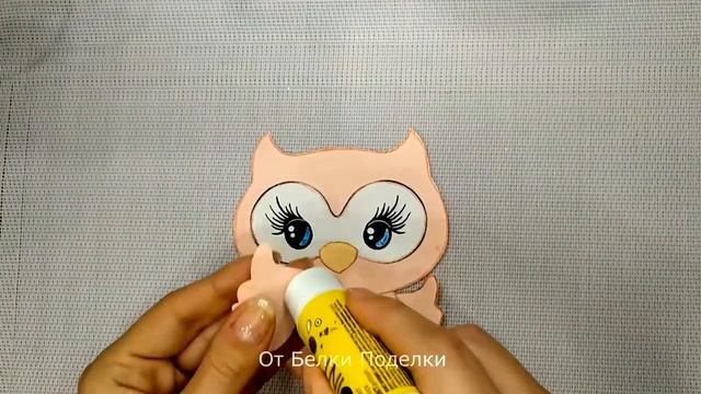 Открытка совушка с сердечком и ШАБЛОНАМИ. 8 МАРТА/ 14 февраля/ DIY_ Открытка маме смотреть онлайн