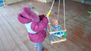 VLOG Алиса идет в детский сад на занятия