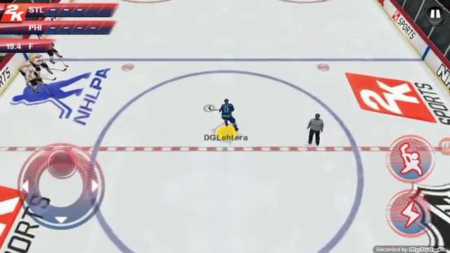 Test:Mobizen NHL2K (Android) Shootout : Blues vs Flyers (No Sound) смотреть онлайн