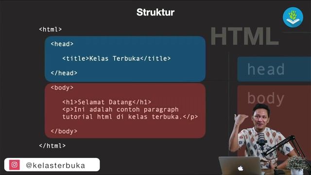 Belajar Web Dasar [HTML] - Episode 01 - Apa itu HTML смотреть онлайн