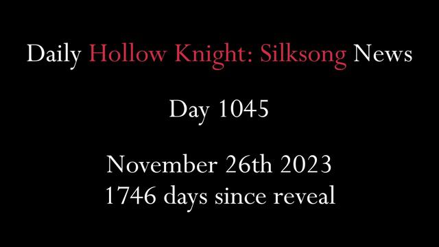 Daily Hollow Knight: Silksong News - Day 1045 смотреть онлайн