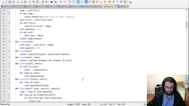 Let's Code Python: Deque, Part 10 смотреть онлайн