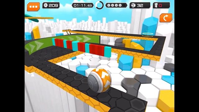 GYRO BALLS - All Levels NEW UPDATE Gameplay Android, iOS #30 GyroSphere Trials смотреть онлайн